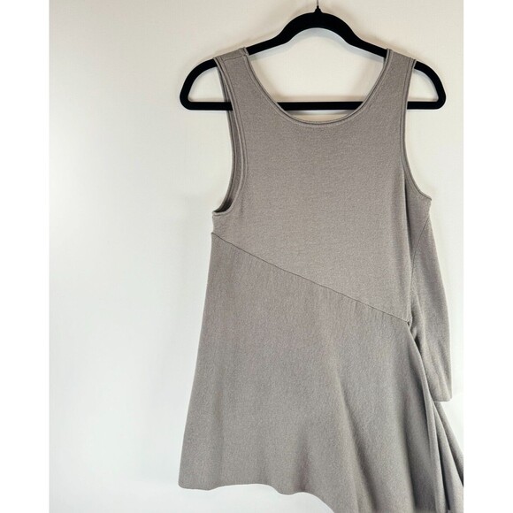 Brochu Walker Womens Top Gray Tank Asymmetric Cashmere Sleeveless Size Small - Picture 4 of 8